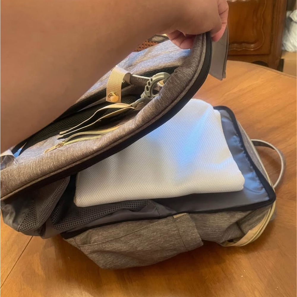 Expandable Diaper Bag Backpack Large Pockets Baby… - image 8